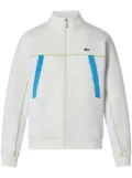 Lacoste zip-up sweatshirt - White