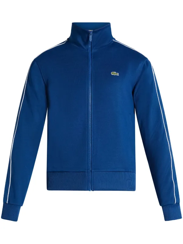 Lacoste Paris ジップ スウェットシャツ | ブルー | FARFETCH JP