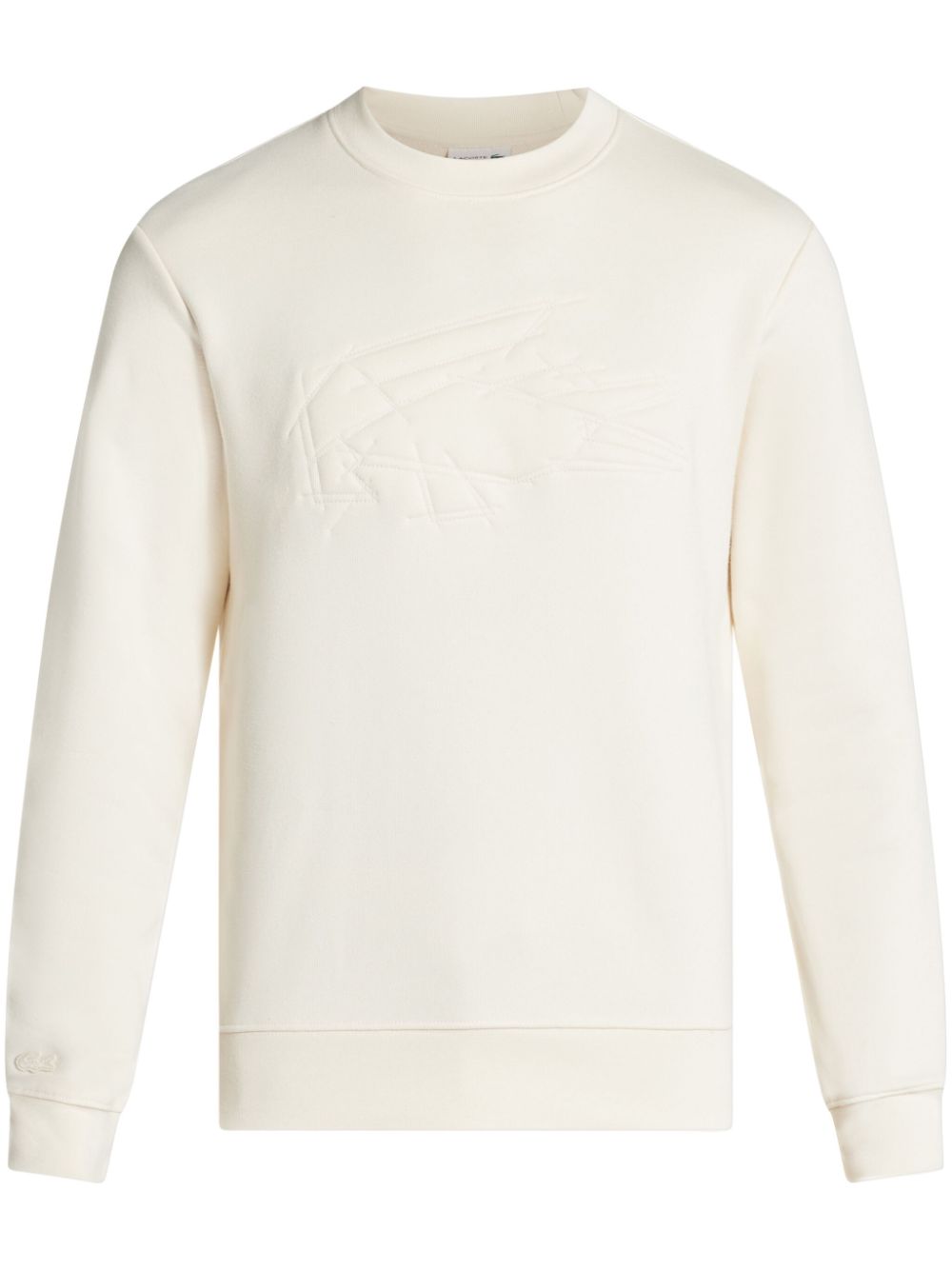 crocodile-embroidered sweatshirt