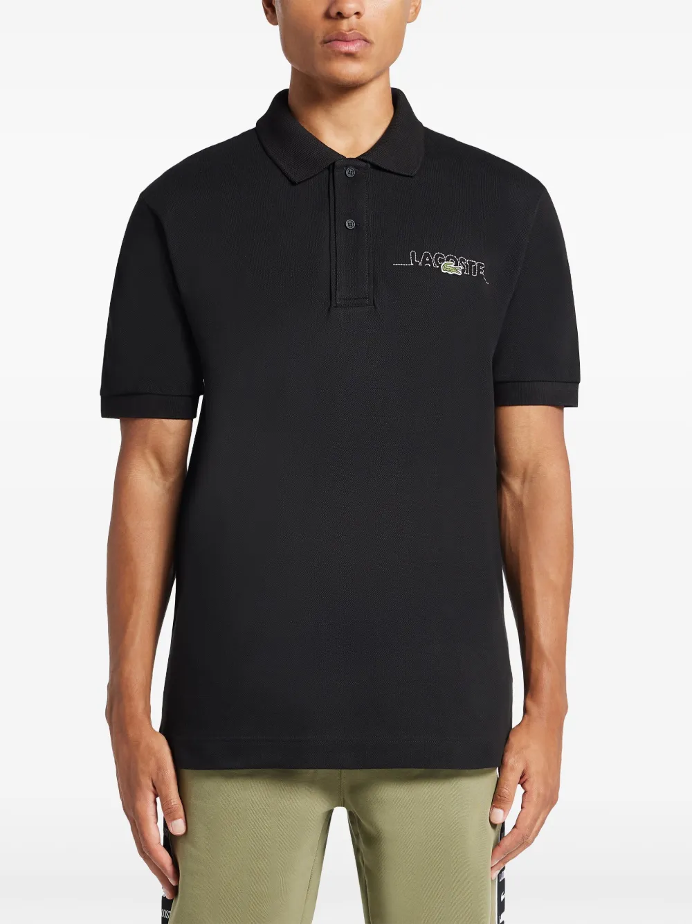 Lacoste Original poloshirt Zwart