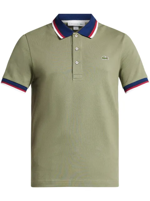 Lacoste playera tipo polo con parche del logo