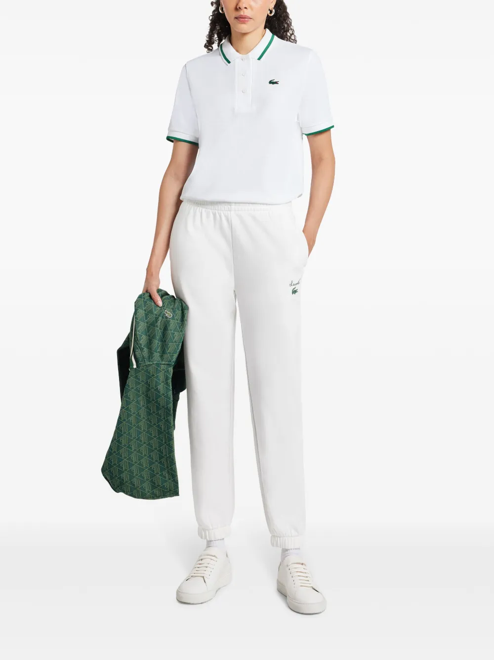 Lacoste Trainingsbroek met logo - Wit