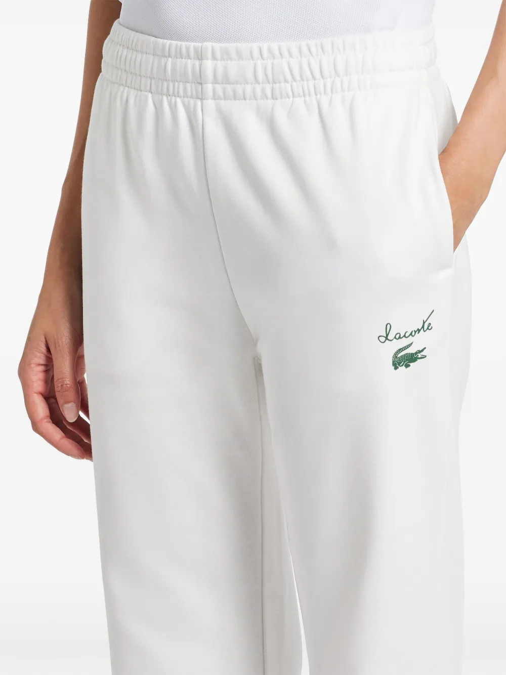 Lacoste Trainingsbroek met logo Wit
