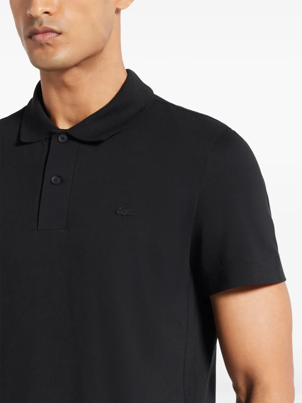 Lacoste Poloshirt met logo Zwart