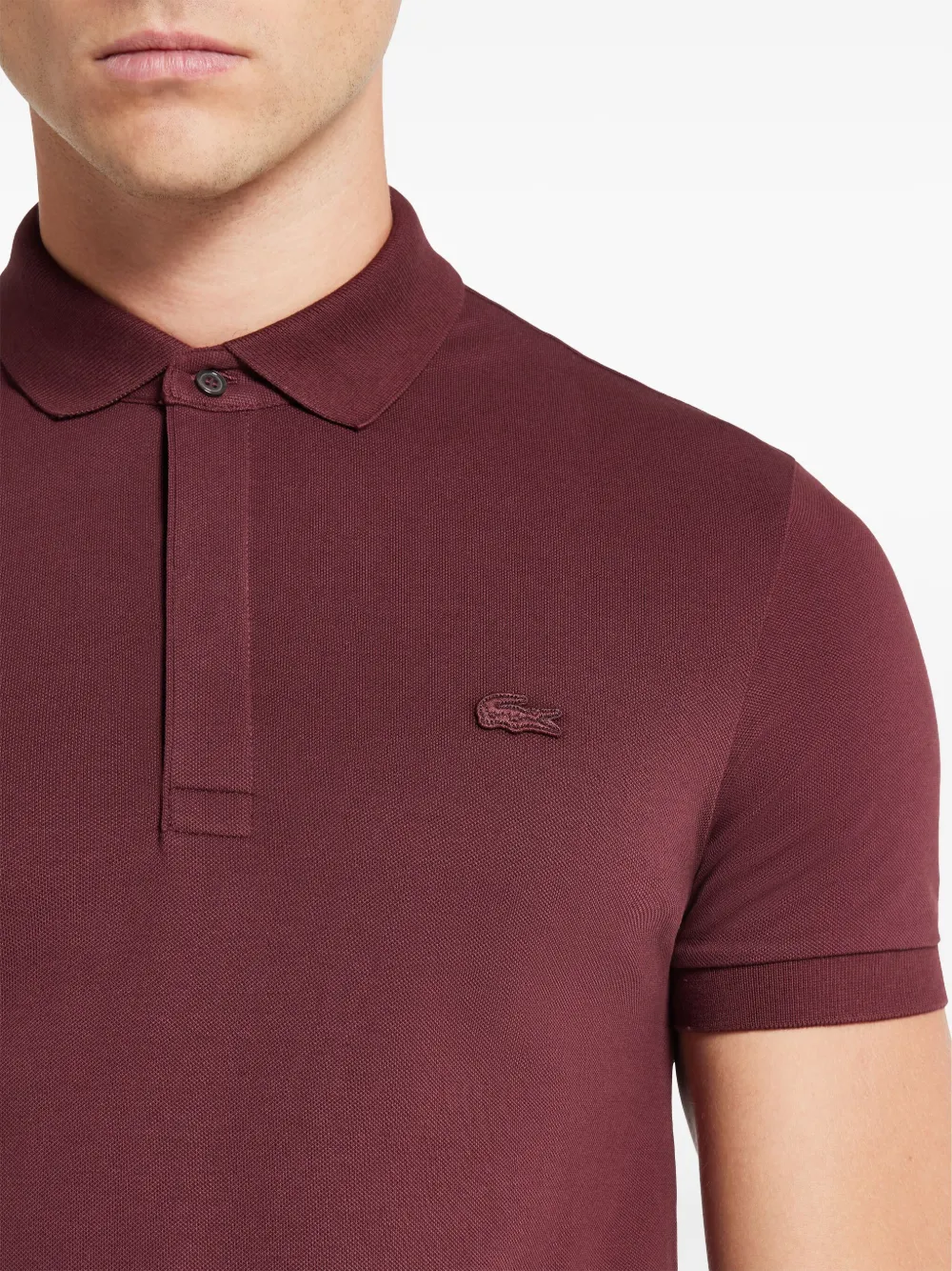 Lacoste Paris poloshirt Rood