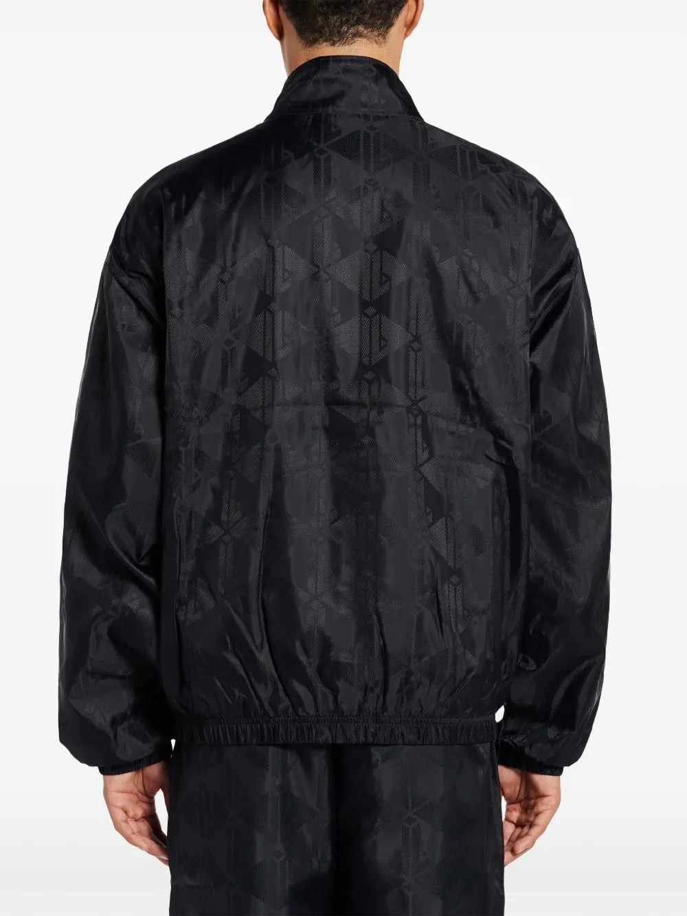 Lacoste Jack met jacquard Zwart