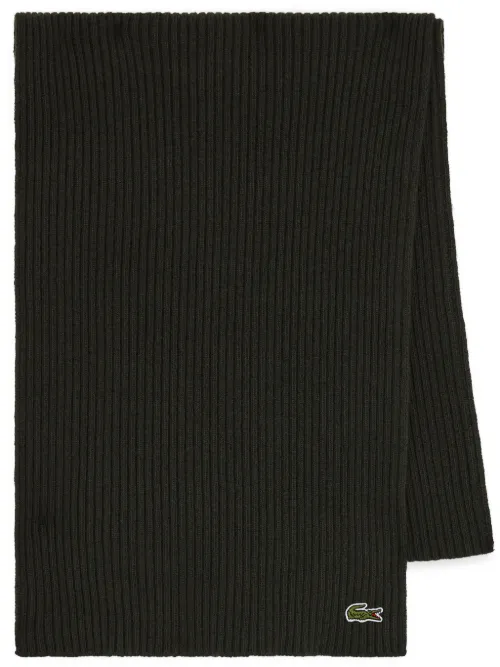 Lacoste écharpe en laine - Vert - Lacoste - Modalova