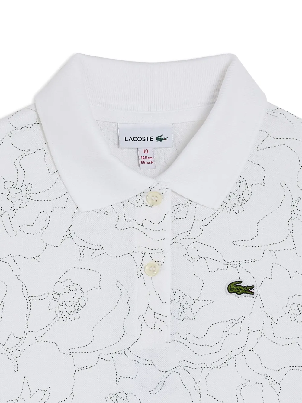 Lacoste Holiday polojurk Wit