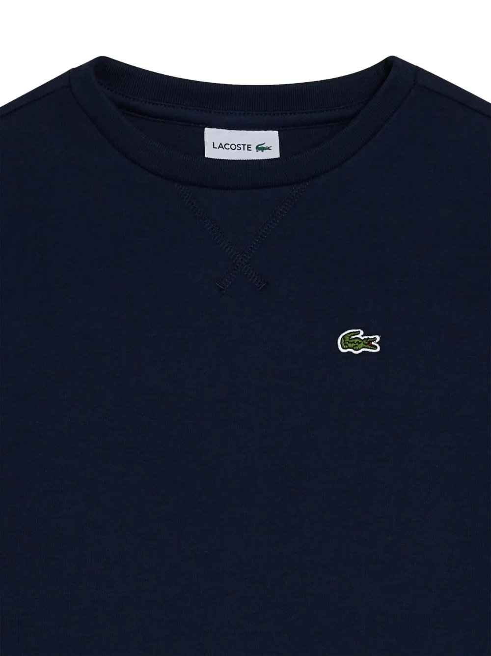 Lacoste Sweater met logo Blauw