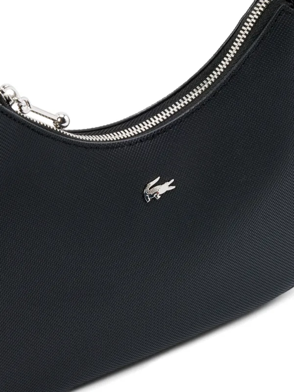 Lacoste Daily City Shoulder Bag | Black | FARFETCH