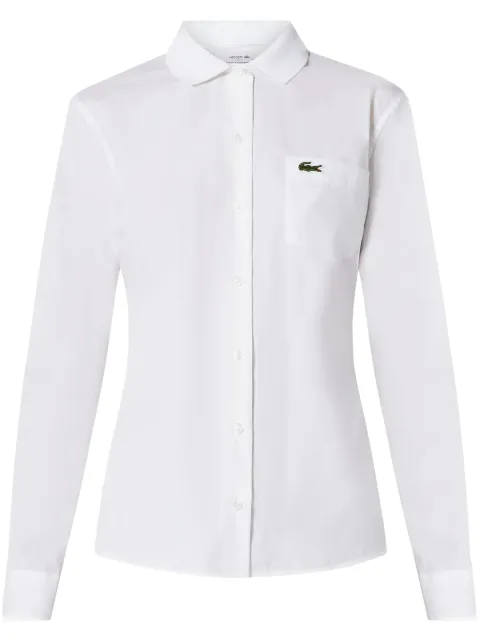 Lacoste قميص بوبلين
