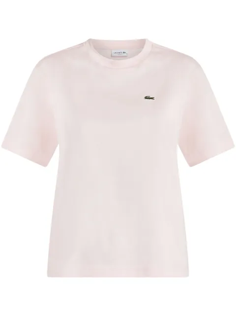 Lacoste jersey-texture T-shirt 