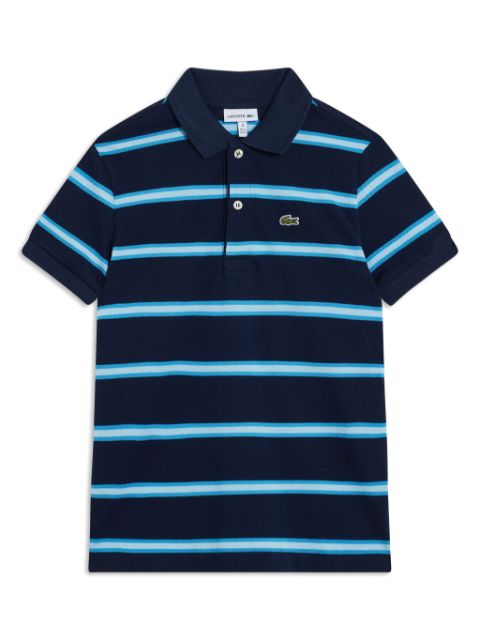 Lacoste striped polo shirt