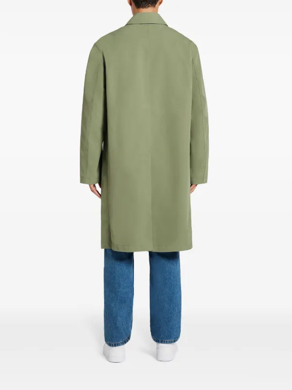 Lacoste water-repellent Windproof Trench Coat | Green | FARFETCH