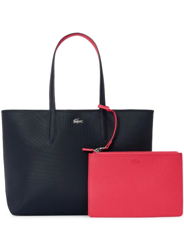 Lacoste Anna Tote Bag Schwarz FARFETCH AT