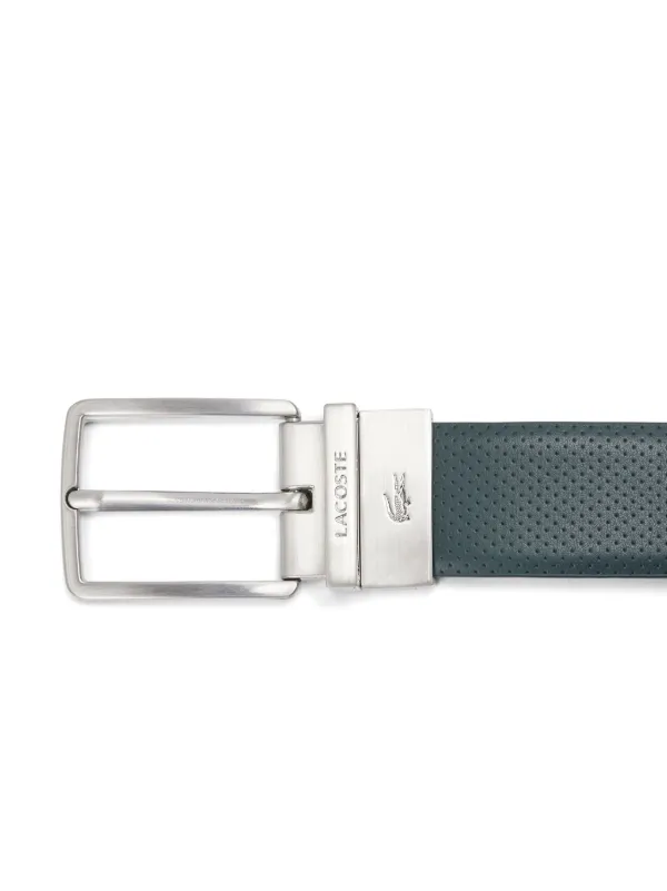 Lacoste リバーシブル レザーベルト | ブルー | FARFETCH JP