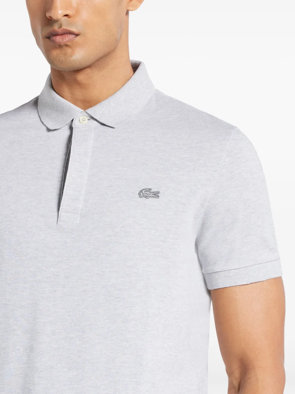 Lacoste Poloshirt met logo Grijs