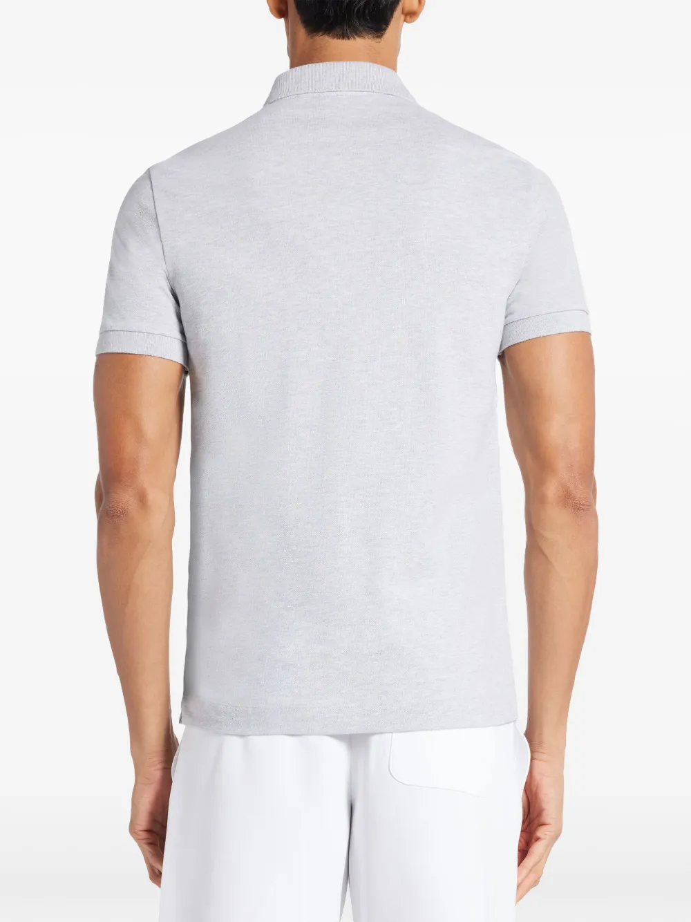 Lacoste Poloshirt met logo Grijs
