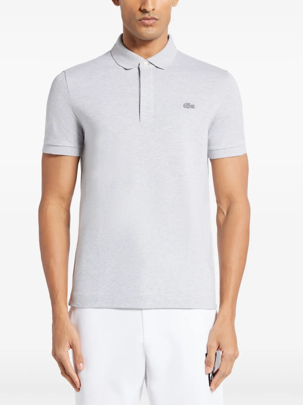 Lacoste Poloshirt met logo Grijs