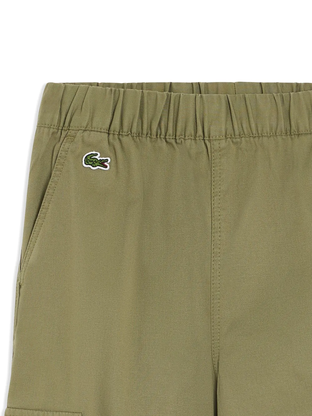Lacoste Gabardine cargo broek Groen