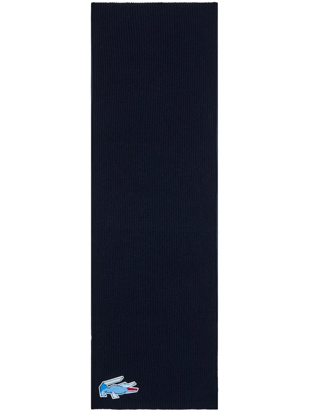 Lacoste Holiday Scarf In Blue