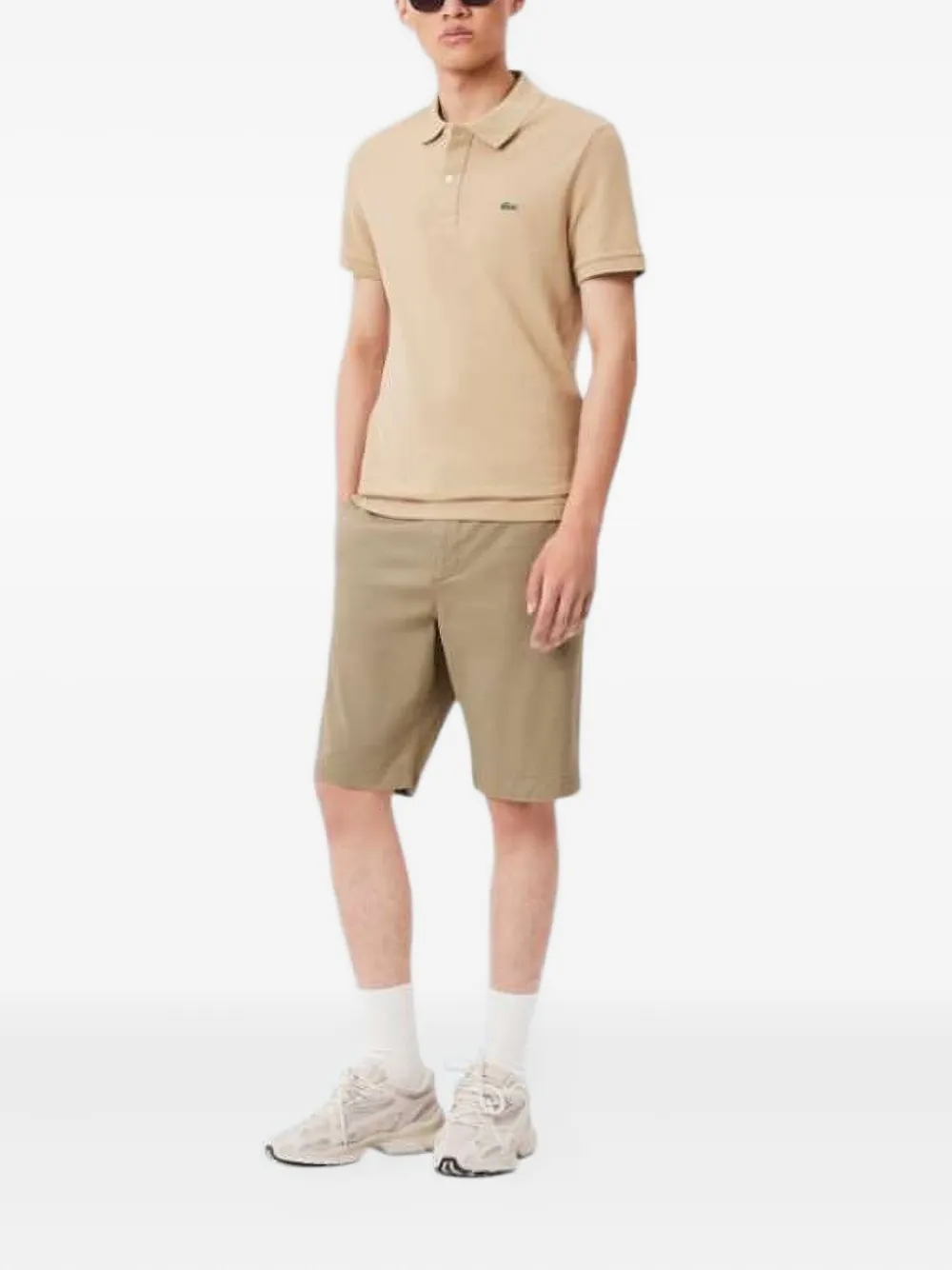Lacoste organic-cotton chino shorts | Khaki Shorts | Image 2