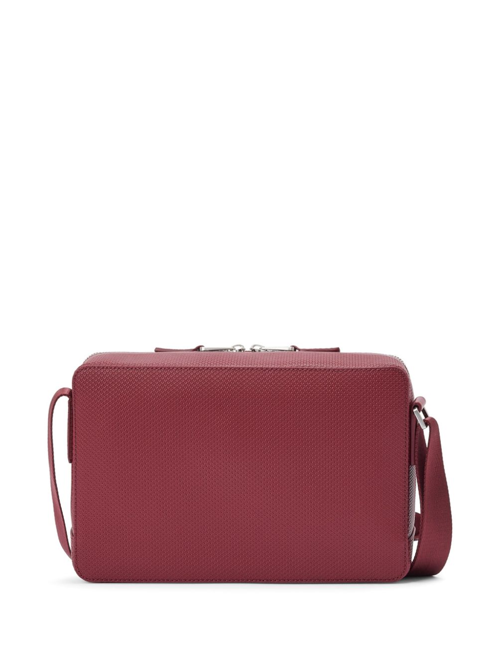 Lacoste Chantaco leather bag - Rood