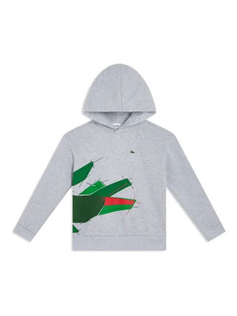 Lacoste logo-print hoodie