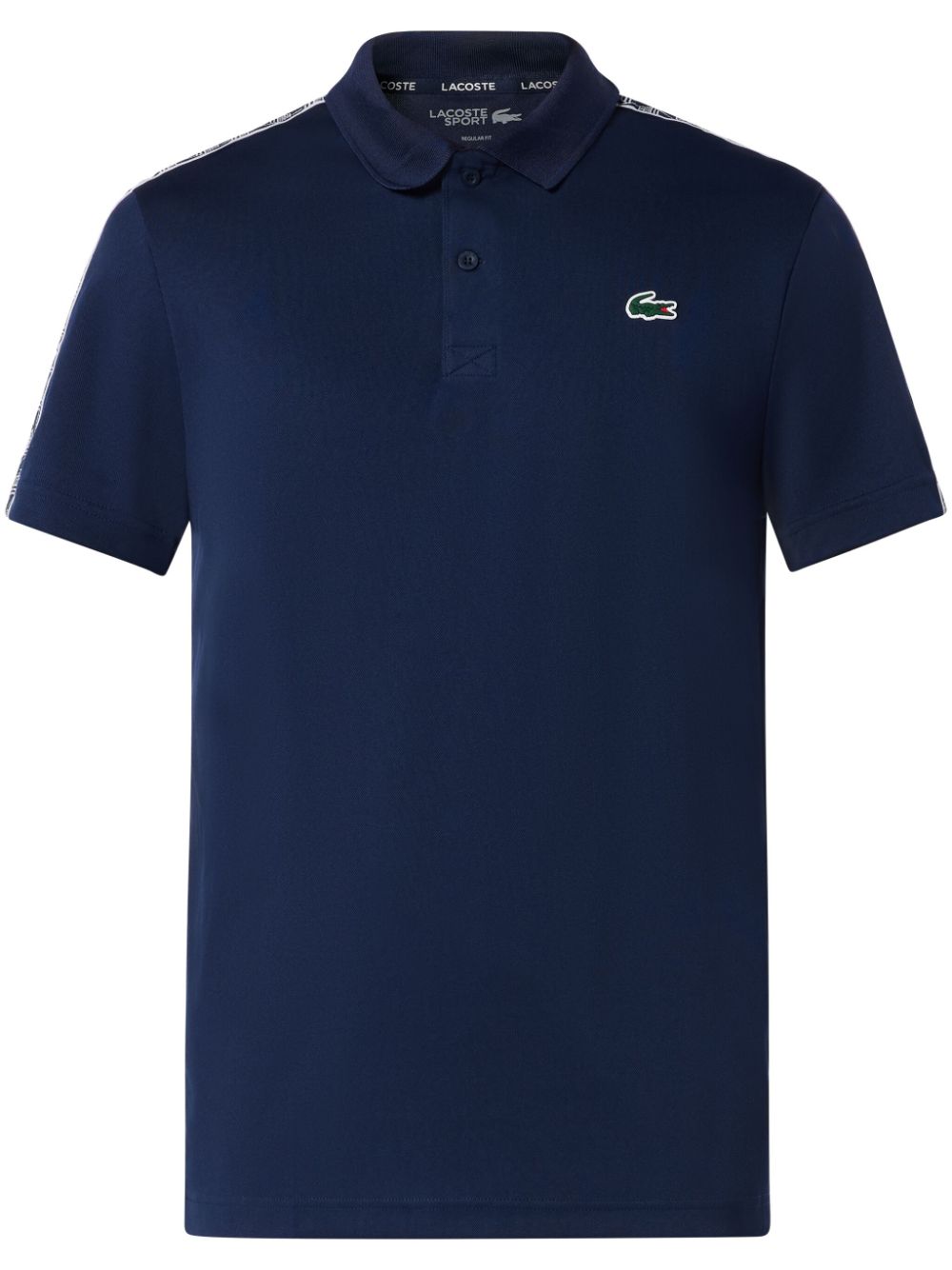 logo-embroidered polo shirt