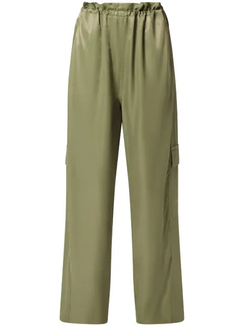 Lacoste satin cargo pants