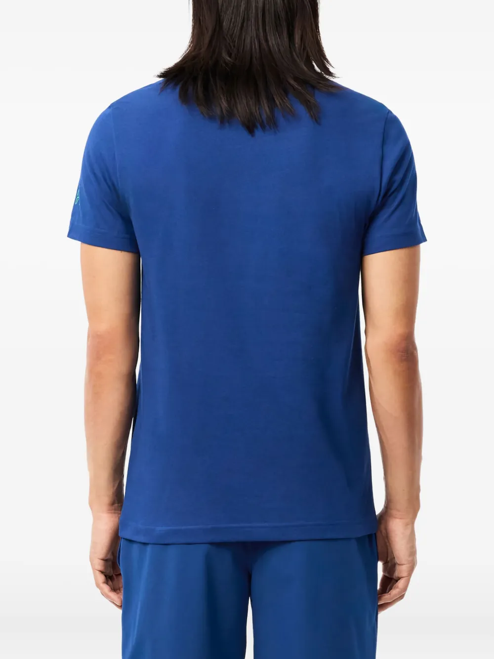 Lacoste X Novak Djokovic Tennis Track Shorts In Blue