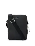 Lacoste leather messenger bag - Black