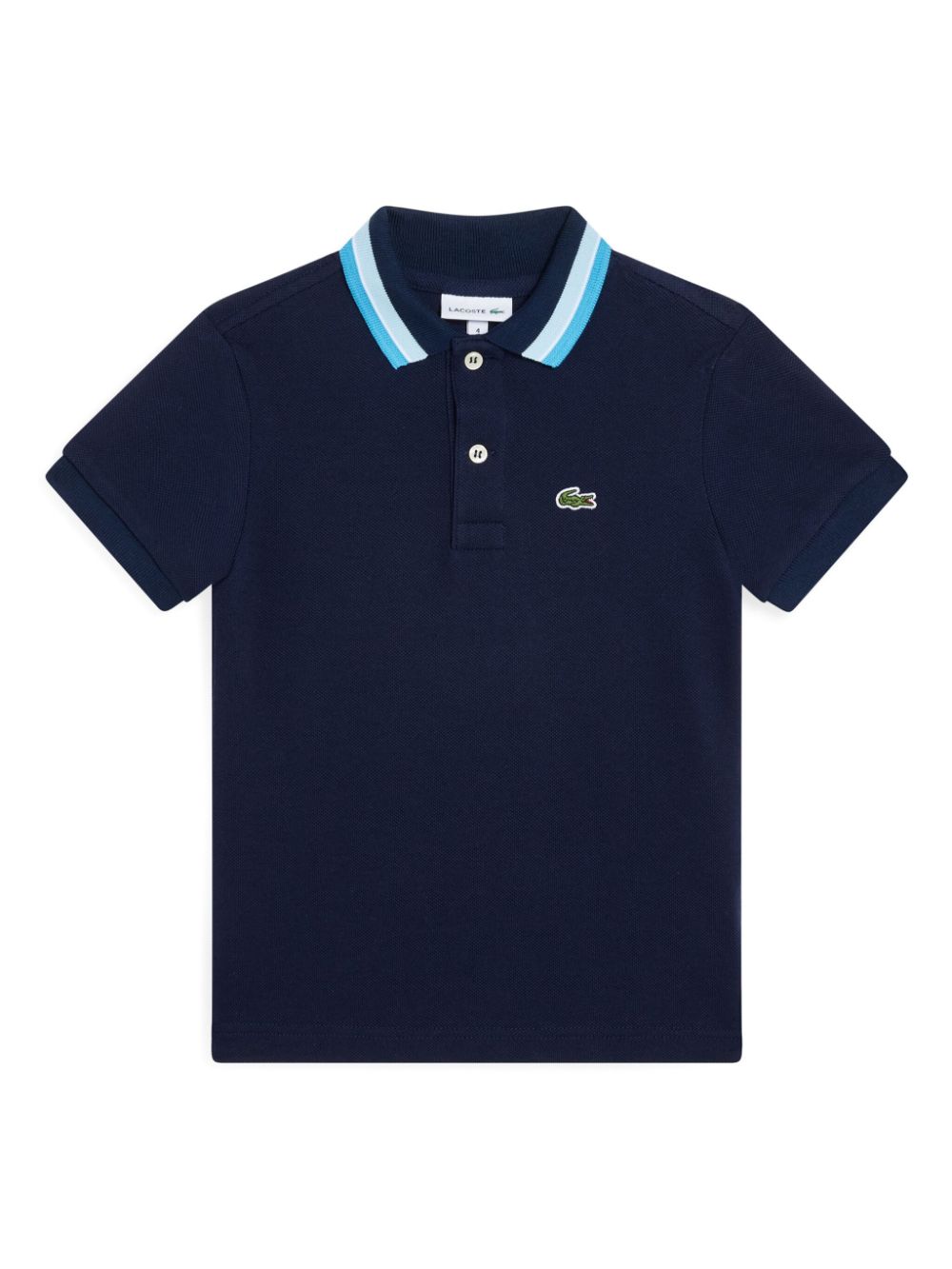 LACOSTE 条纹领POLO衫 