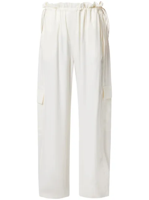 Lacoste satin cargo pants