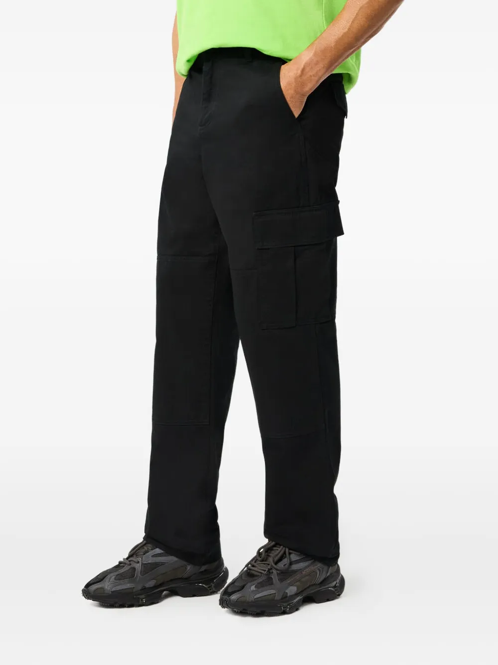 Lacoste Cargo broek Zwart