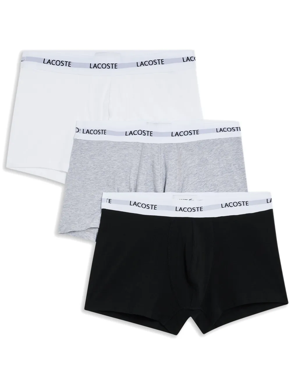 Lacoste Logo Boxers set Of three Black FARFETCH
