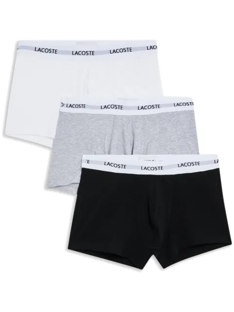 Lacoste boksershorts med logo (sæt med tre)
