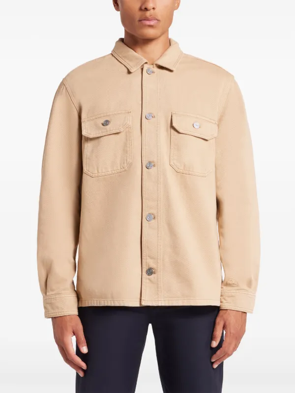 lacoste denim shirt