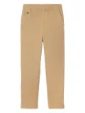 Lacoste elastic-waistband chino trousers - Neutrals