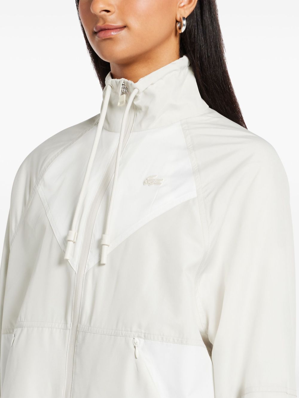 Lacoste panelled jacket Women