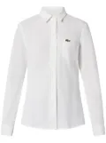 Lacoste cotton piqué shirt - White