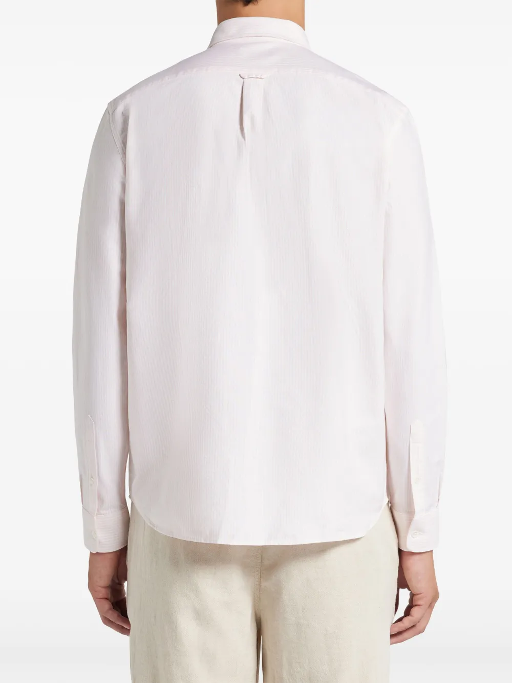 Lacoste Blouse van biologisch katoen Roze