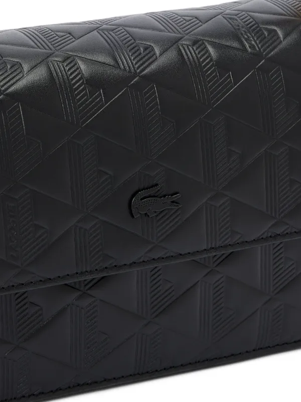 Lacoste Maheki ショルダーバッグ | ブラック | FARFETCH JP