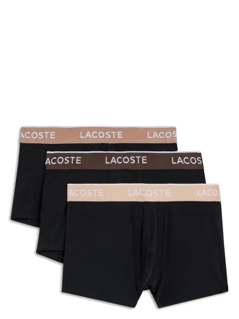 Lacoste logo-waistband boxers (pack of three) 