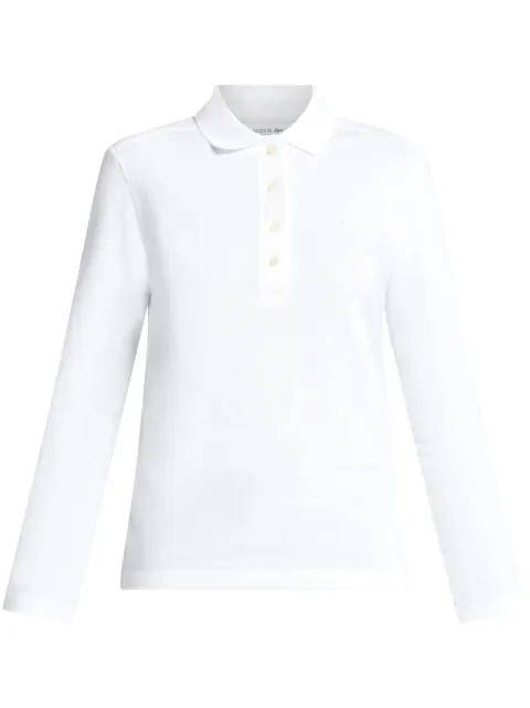 Lacoste stretch cotton polo top 