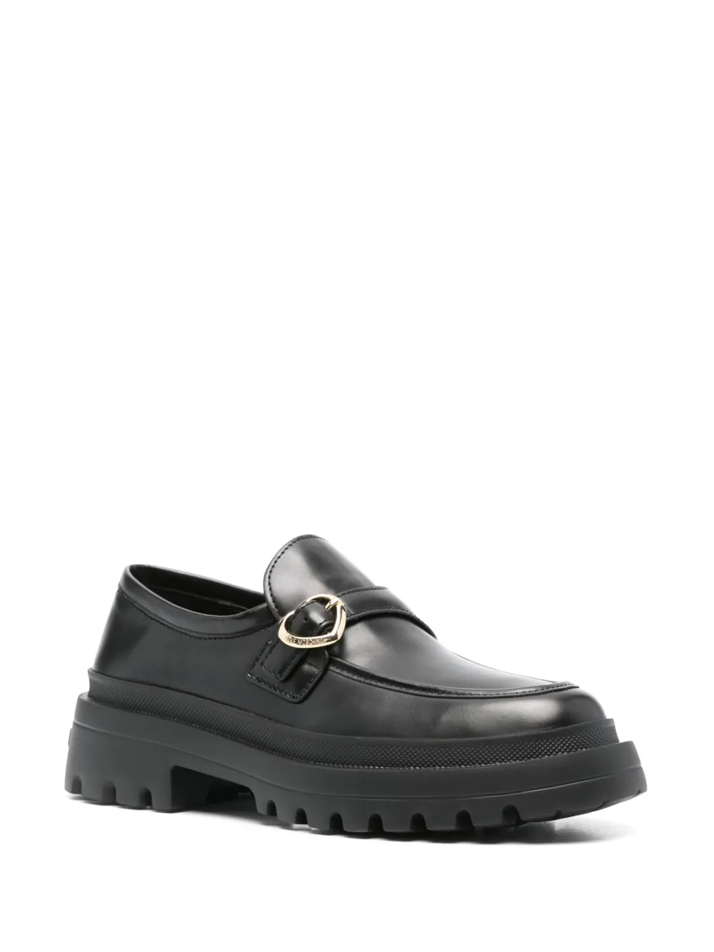 Cheap Love Moschino decorative buckle-detail loafers Women
