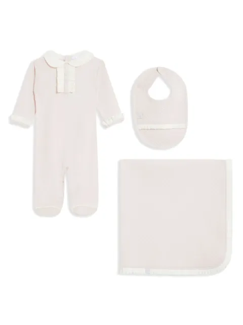 SWP by Irina set de mameluco con detalle de volantes