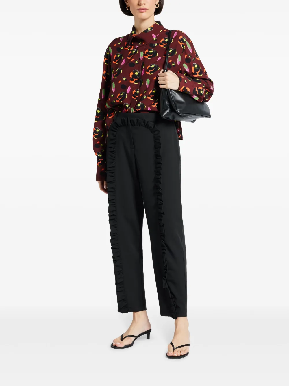 MEHTAP ELAIDI patterned shirt - Rood