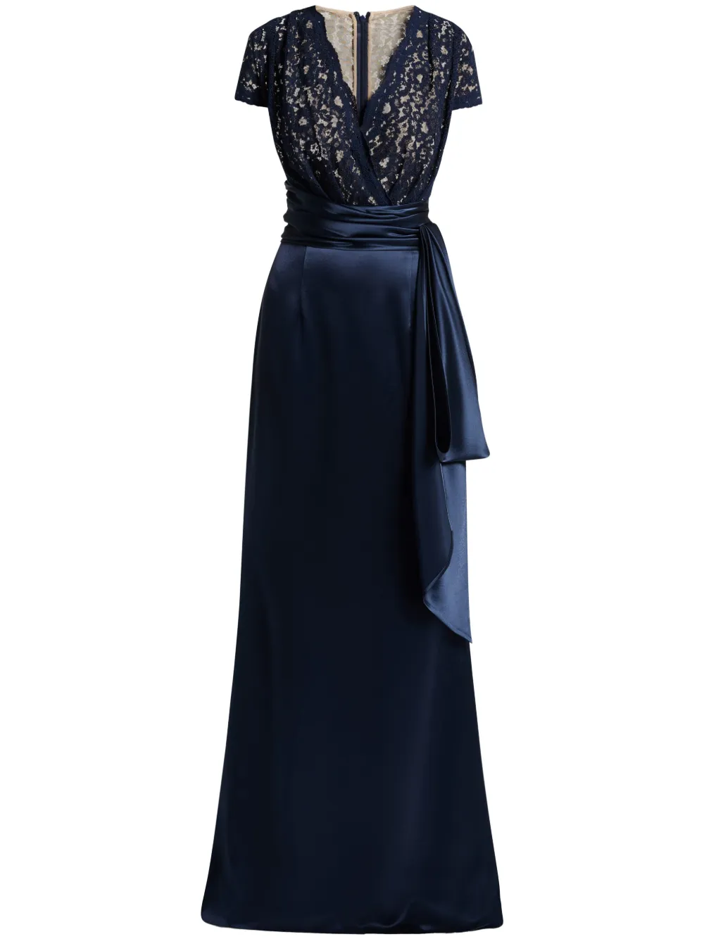 Talbot Runhof V-neck gown - Blue