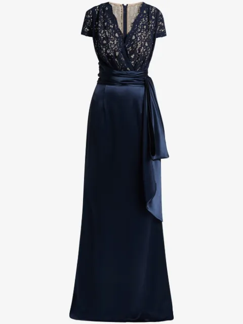 Talbot Runhof V-neck gown